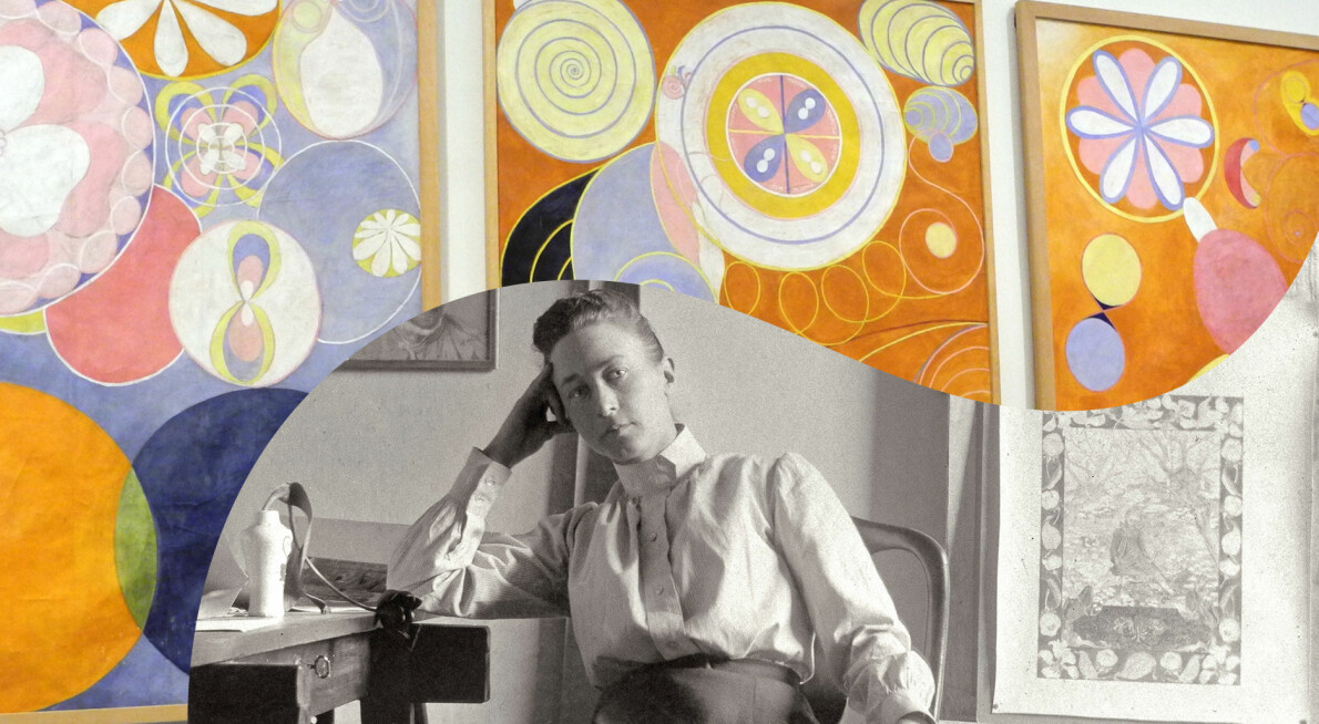 Hilma af Klints målningar ställs ut på Millesgården